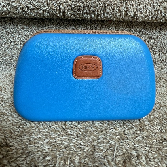 Bric's Blue and Brown Travel Case - Picture 1 of 15